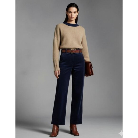 Clouds Cashmere Dolman Sleeve Knit Pullover Sweater Beige Women's Size Large - Picture 1 of 14